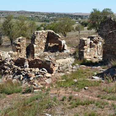 Old Hampton Township ruins