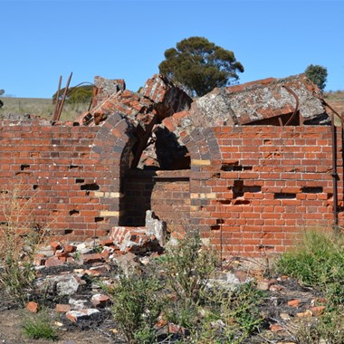 Remains of the old Smelter Chimney