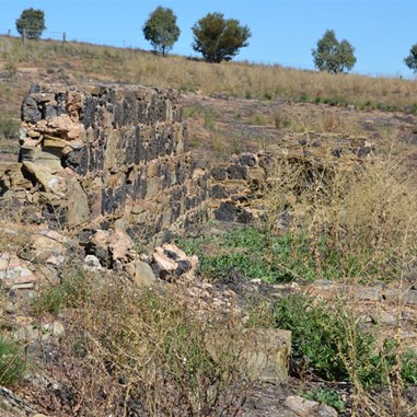 Remains of the old Smelting Yards