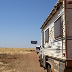 Reaching the Queensland border