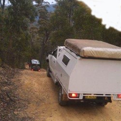 Our camping buddies follow on