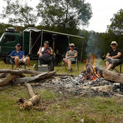 Nothing beats sitting around the camp fire