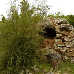 The old oven still stands today