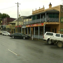 The tourist town of Braidwood