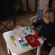 Camping - not too hard on some!  