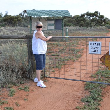 Arriving at the Southern Boundary of the Park