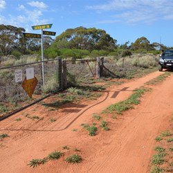 Gate open and ready to enter the Park