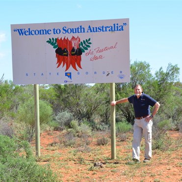 Preparing to leave South Australia