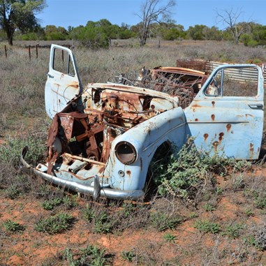 This old girl could tell a story or two