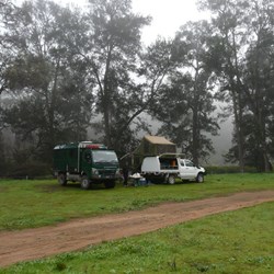 Silent Creek in the rain