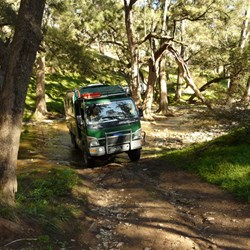 Back across Silent Creek
