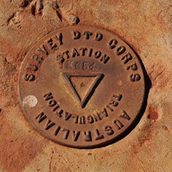 Anne Beadell Highway Bench Mark