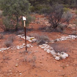 Anne Beadell Highway Bench Mark and Marker