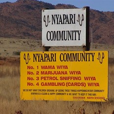 Nyapari - a small but very pleasant community