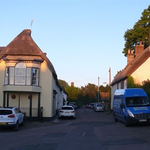 Narrow village streets