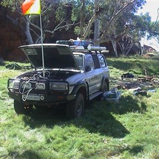 Delightful camps by the creek at Durba 