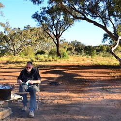 the camp kitchen and chief fire maker
