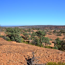 view from the ridgetop