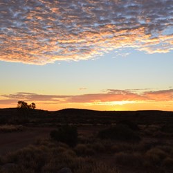 sunrise at dead Horse Gully