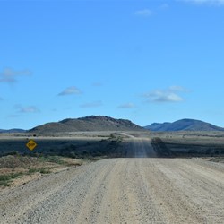 the road and landscape