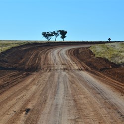 one of the rough dips in the road