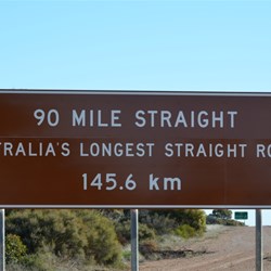 A long straight road