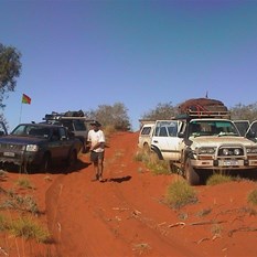 We join the convoy... 