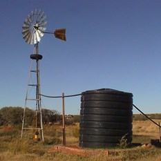 Water Supply at Well 33 from bore opposite the site of Original Well 33 