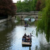 Punts on the Cam, along the "backs".