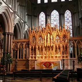 Inside Ely Cathedral