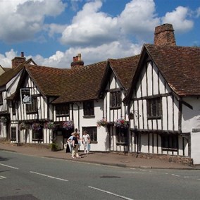 Lavenham medieval houses
