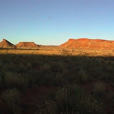 Sunset views at Breaden Valley