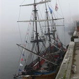 Scale model of "Endeavour"
