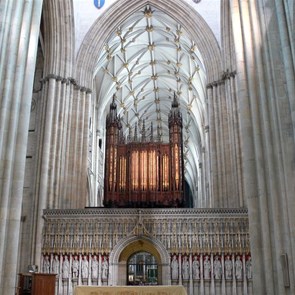 Organ and Kings Screen, York Minster