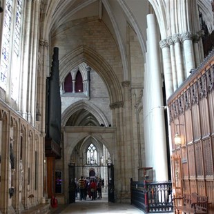 Some of the massive organ pipes
