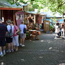Original Kuranda Markets section still in use today, but now 7 days a week 