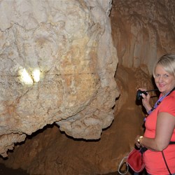 Water level inside the Royal Arch Cave 