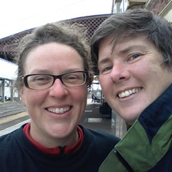 Walking Feat and The Happy Walk aka Sarah and Terra