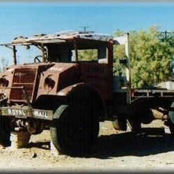 The original Tom Kruse mail truck (Maree)