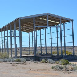 The remains of the old Taranaki clean up shed