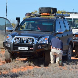 Time to drop tyre pressures and engage four wheel drive