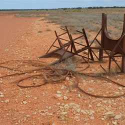 Old items used at Emu - alongside the Emu Claypan runway