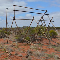 Old Scaffolding at Emu