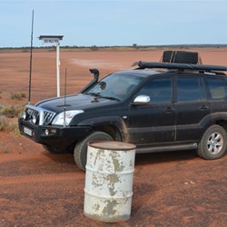 The track at the north of Dingo Claypan