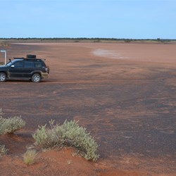 Leaving Dingo Claypan