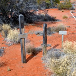 The 300 Mile Marker plaques