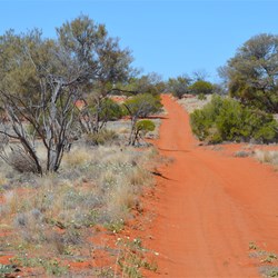 Still heading west towards Voakes Hill