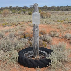 Len Beadell Marker on the Cook Track