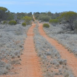 Once out of the sand country, the track condition changes again