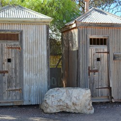 Old historic cells at Cook